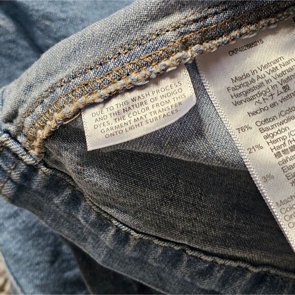 Madewell Denim Seamed Mini Shirtdress in Palermo Wash - Picture 9 of 9